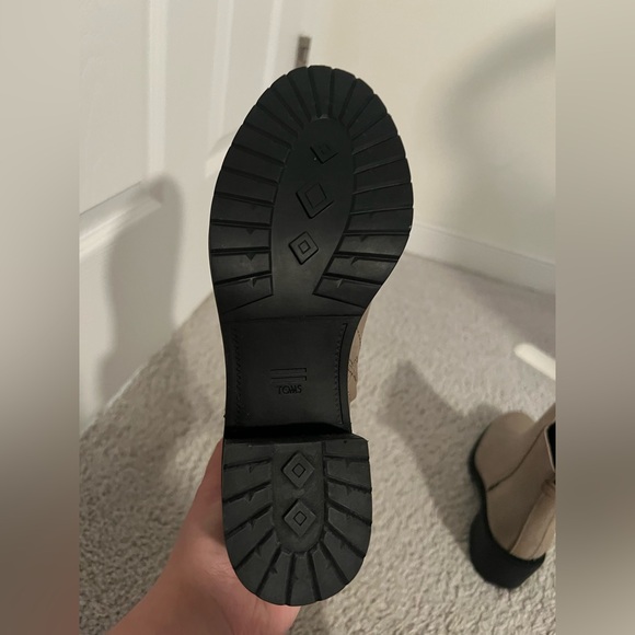 TOMS Marina Taupe Boots size 6.5 - Picture 5 of 7